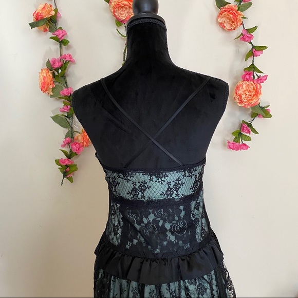 Mint Green + Black Lace - Picture 4 of 7